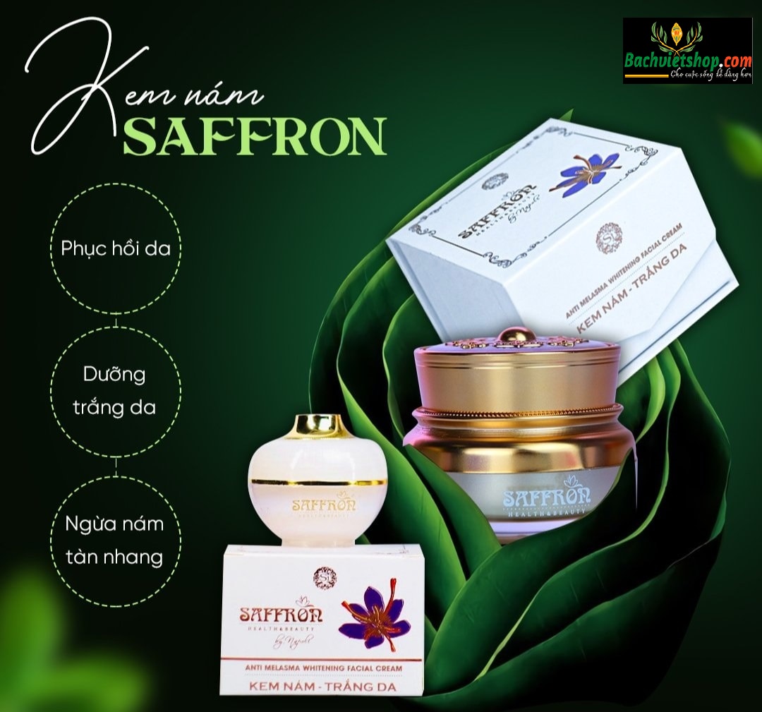 Giới thiệu về kem trị nám Saffron