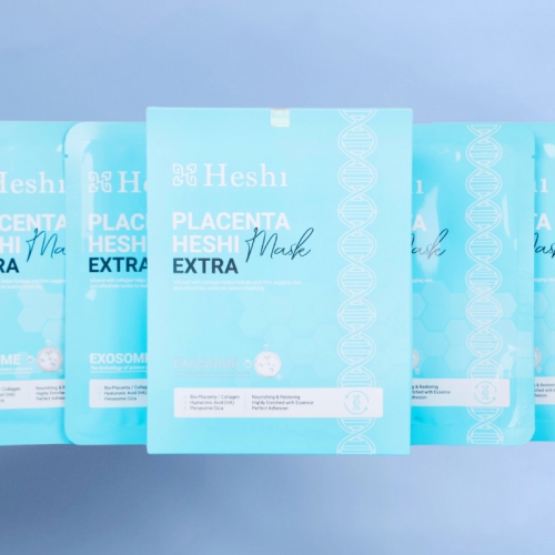 Mặt Nạ Cải Tiến Heshi Placenta Extra Công Nghệ Exosome Hiệu Quả Gấp 20 Lần